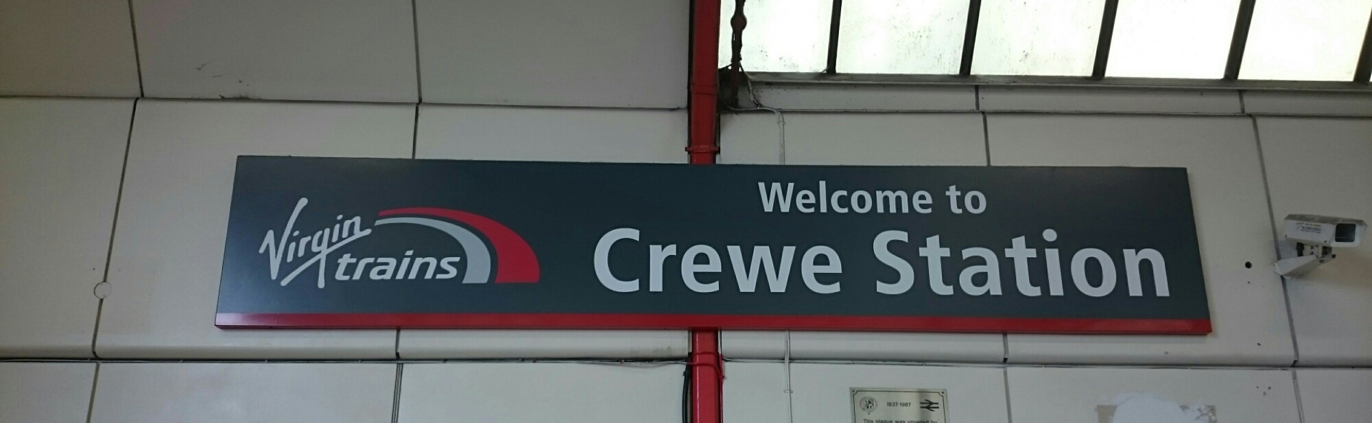 Crewe station, we've had times together you know...